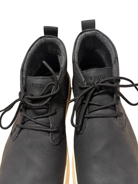 IZOD Palmer Chukka Boots Mens Size 10 Black Lace Up NWOT Casual Dress Ankle Boot main image 4